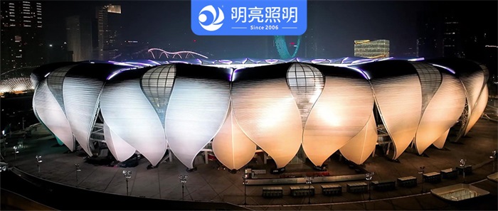 場館外墻亮化顏值爆表的背后藏著什么黑科技？
