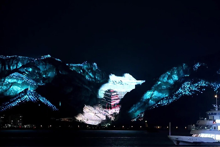 山體燈光亮化