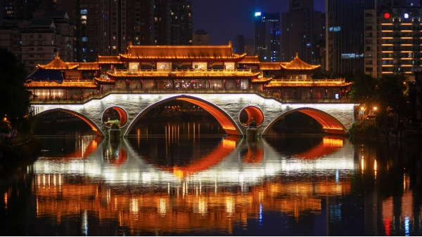 建筑夜景亮化如何進(jìn)行燈光效果的搭配？