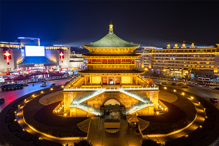 天吶！古建筑亮化夜景竟然這么漂亮
