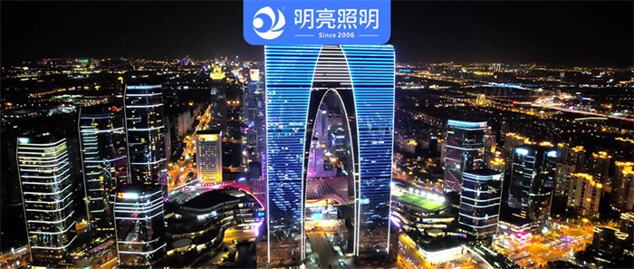 寫字樓外墻亮化竟然有這樣的提升企業(yè)品牌效益？